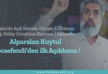 Teravih Namazı Sebebiyle Adana’daki Darp Olayı Hakkında Açıklama!
