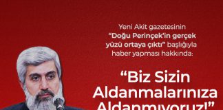Akit Gazetesinin "Perinçek'in Gerçek Yüzü Ortaya Çıktı" Başlıklı Haberi Hakkında