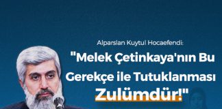 Melek Çetinkaya’nın Tutuklanması Hakkında