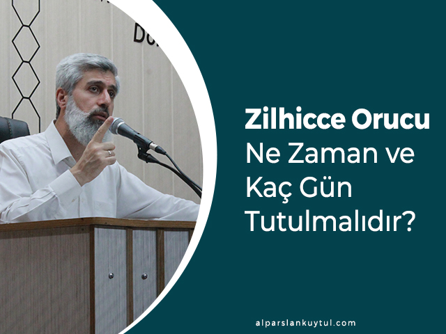 zilhicce-orucu Zilhicce Orucu Ne Zaman ve Kaç Gün Tutulmalıdır?