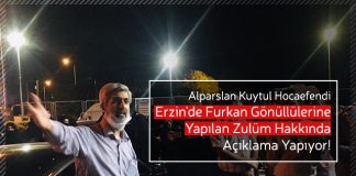 Alparslan Kuytul Hocaefendi Erzin'de Yapılan Zulüm Hakkında Açıklama Yapıyor!