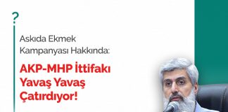 Askıda Ekmek Kampanyası Hakkında:AKP-MHP İttifakı Yavaş Yavaş Çatırdıyor!