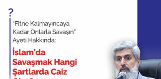 İslam’da Savaşmak Hangi Şartlarda Caiz Olur?