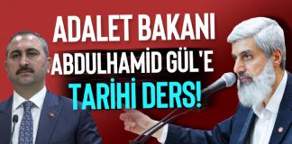 Abdülhamid Gül’e Adalet Dersi! Bunu başlığı Alparslan Kuytul Hocaefendi'den Abdülhamid Gül'e Adalet Dersi!