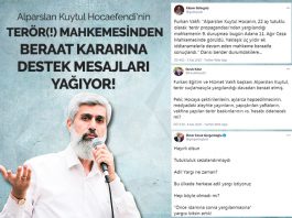 Alparslan Kuytul Hocaefendi'nin Terör(!) Mahkemesinden Beraat Kararına Destek Mesajları Yağıyor!