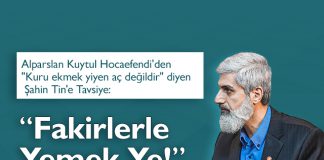AKP Milletvekili Şahin Tin'e Tavsiye: Fakirlerle Yemek Ye!