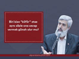 Küfür Etmenin Hükmü Nedir?