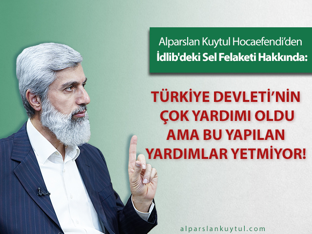 idlibdekiselfelaketi-alparslankuytul İdlib'deki Sel Felaketi İnsanı İnsanlığından Utandırıyor!