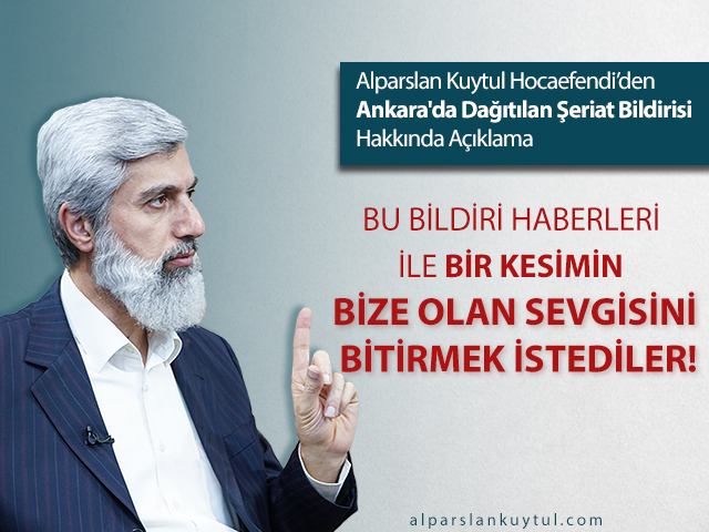 seriatbildirisi-ankara Ankara'da Dağıtılan Şeriat Bildirisi Hakkında Açıklama!