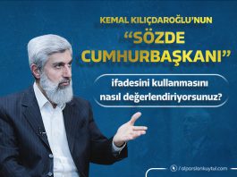 'Sözde Cumhurbaşkanı' Tartışmasını Nasıl Değerlendiriyorunuz?