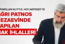 Alparslan Kuytul Hocaefendi’ye ve Furkan Hareketi Mensuplarına Yapılan Hukuksuzluklar ve Sistematik Zulüm